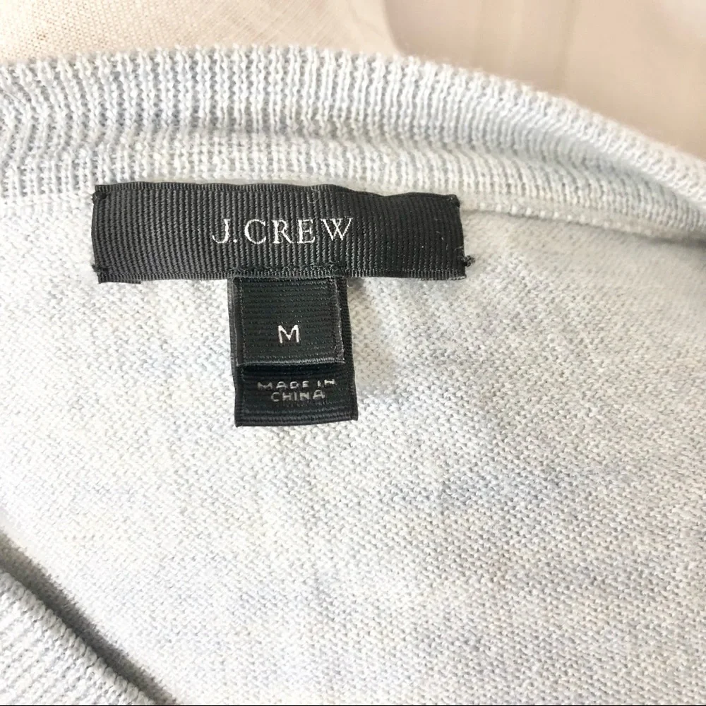 J. Crew Tippi 💯% merino wool floral sweater, 3/4 sleeve, style 01003